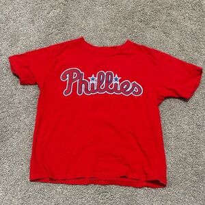 Phillies Harper Kids Red T-Shirt